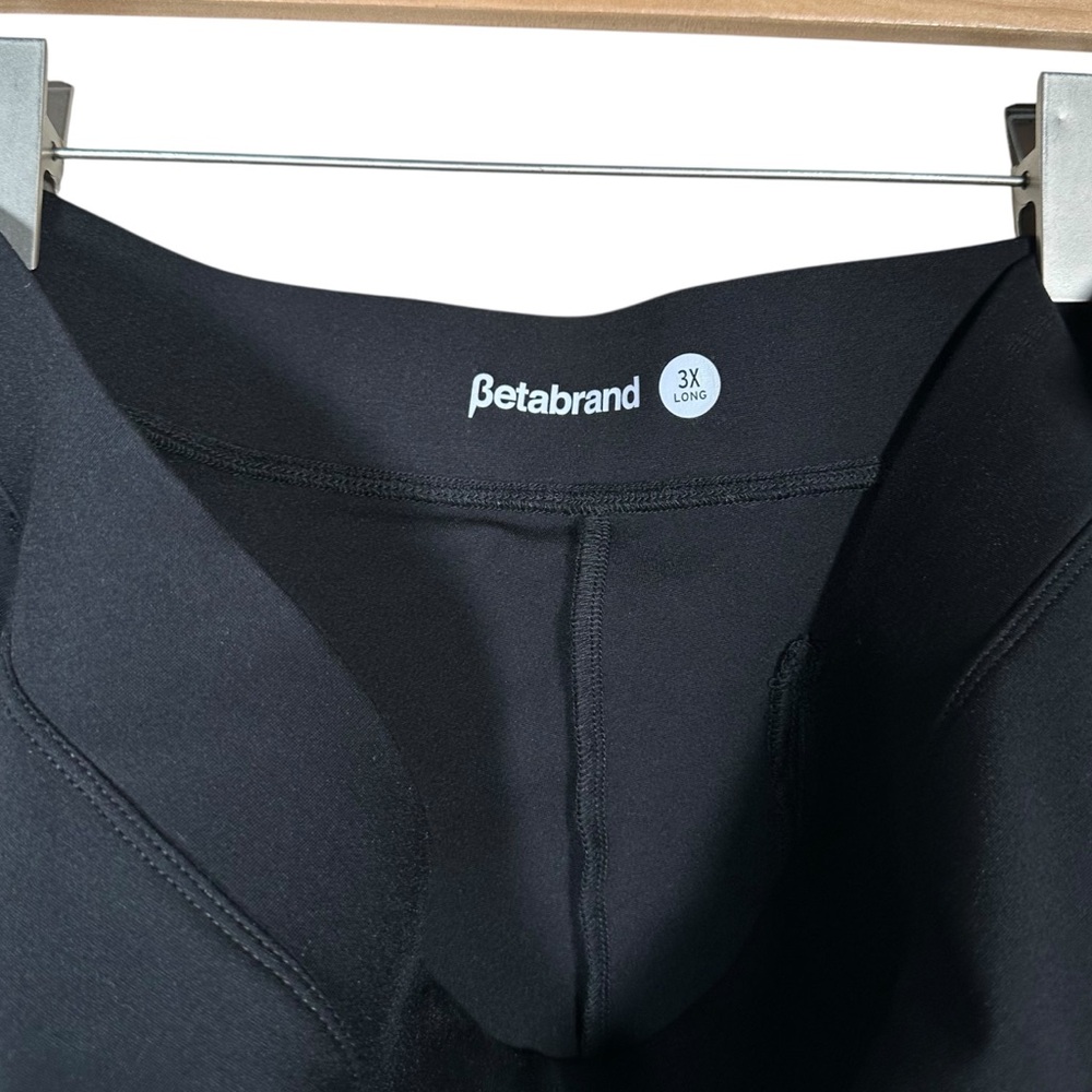 BETABRAND The Sassiest Pants Capris Midi Skirt Overlay in Black - Picture 12 of 14